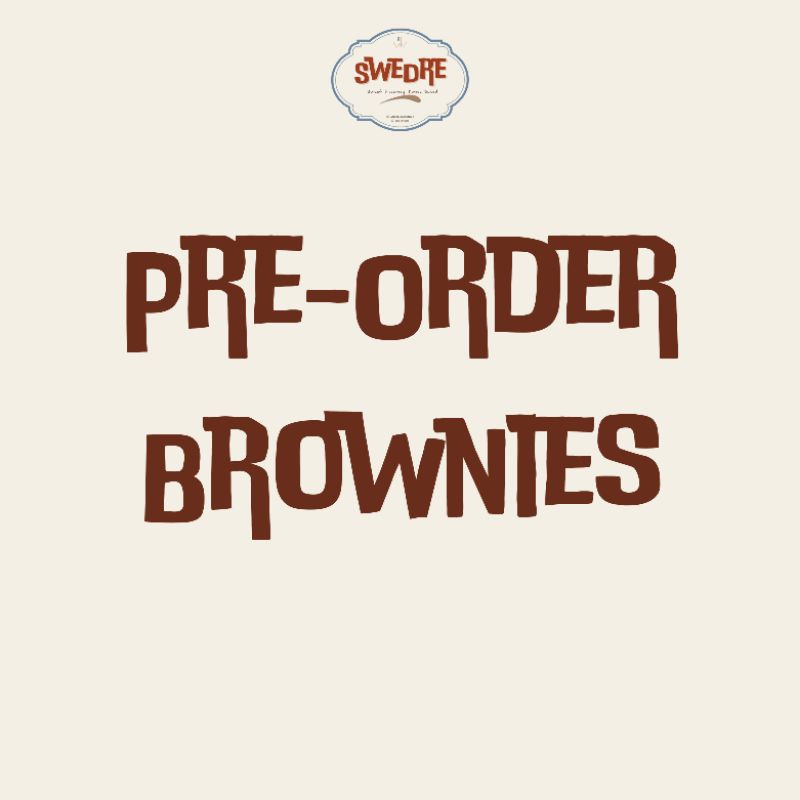 

[PRE-ORDER] Fudgy Brownies