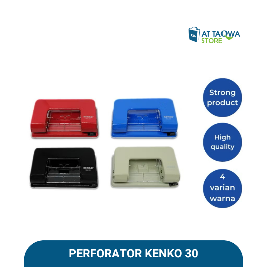 

Punch / Pembolong Kertas / Perforator Kenko No 30