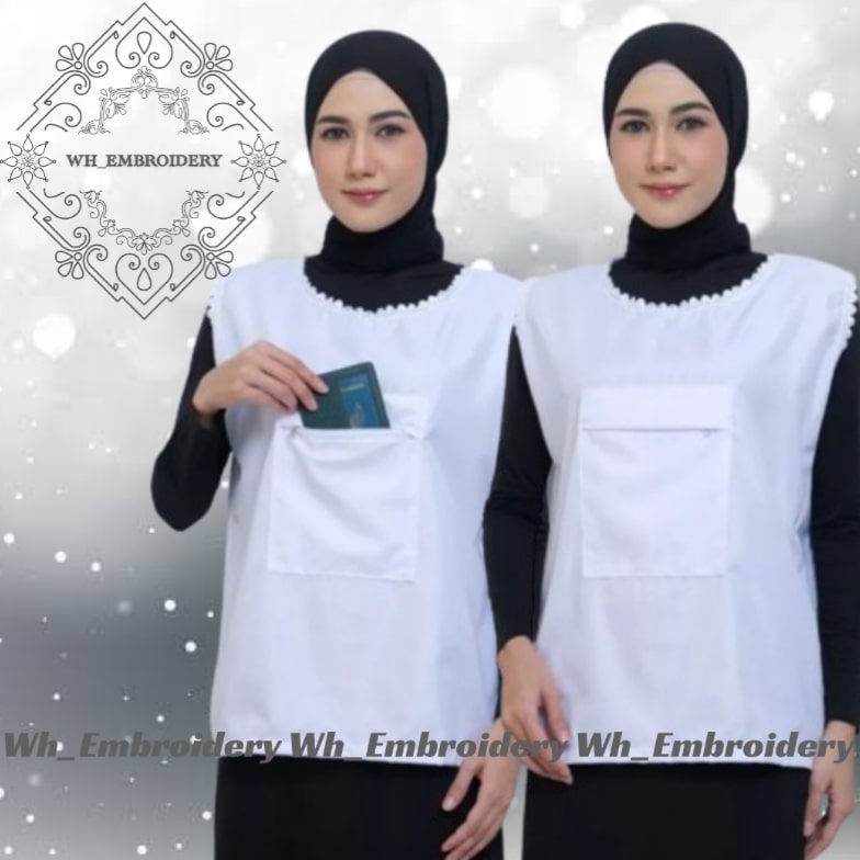 Kaos Dalaman Berkantong Wanita  Dalaman Gamis Untuk Umroh Dan Haji