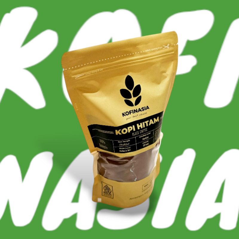 

Kofinasia Black Coffee (Kopi Hitam) Reguler 250 g