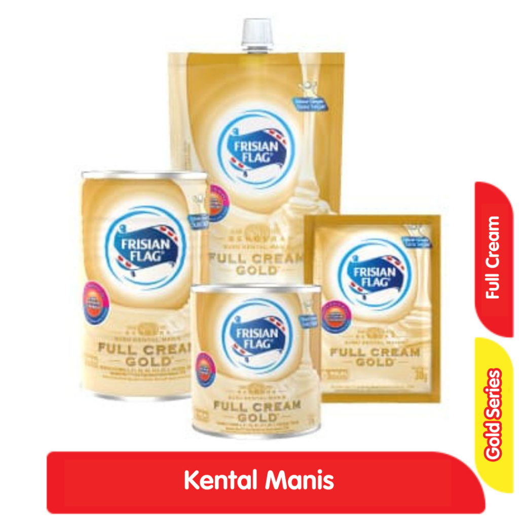 

Frisian Flag Kental Manis Full Cream Gold Series