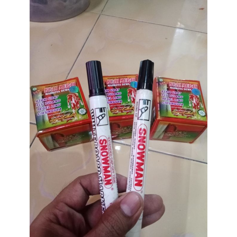 

Spidol Besar Snowman