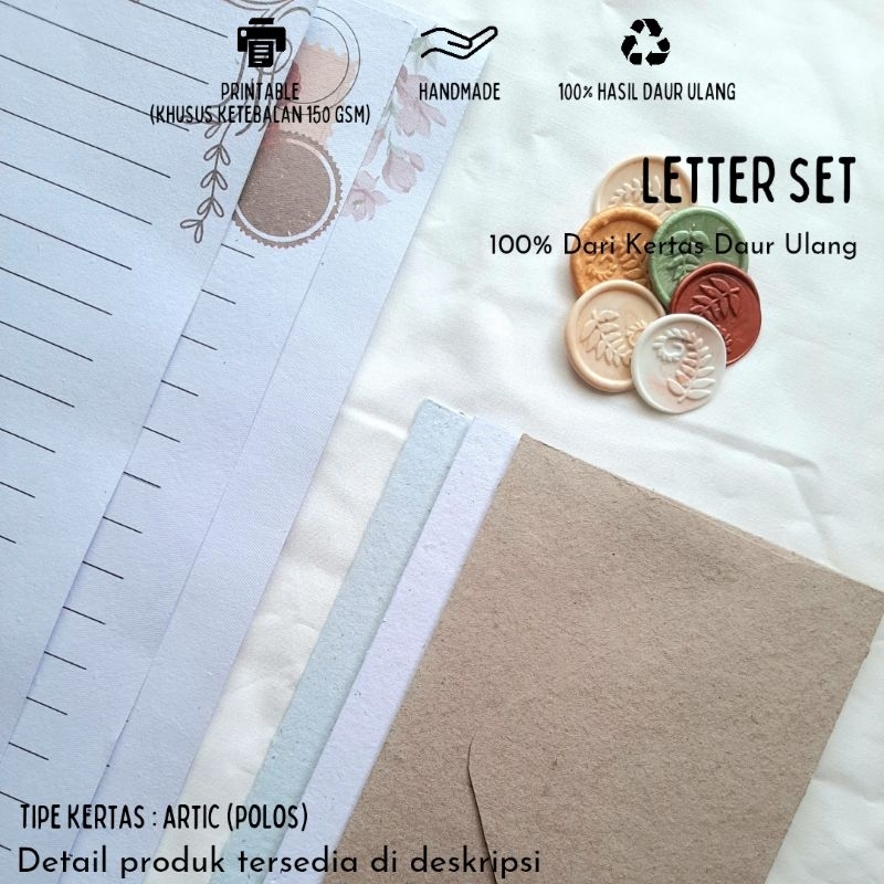 

Letter Set dari Kertas Daur Ulang