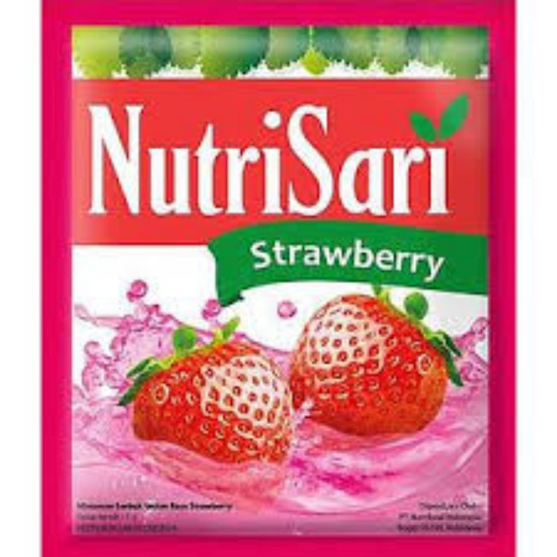 

Nutrisari Strowberry Sachet