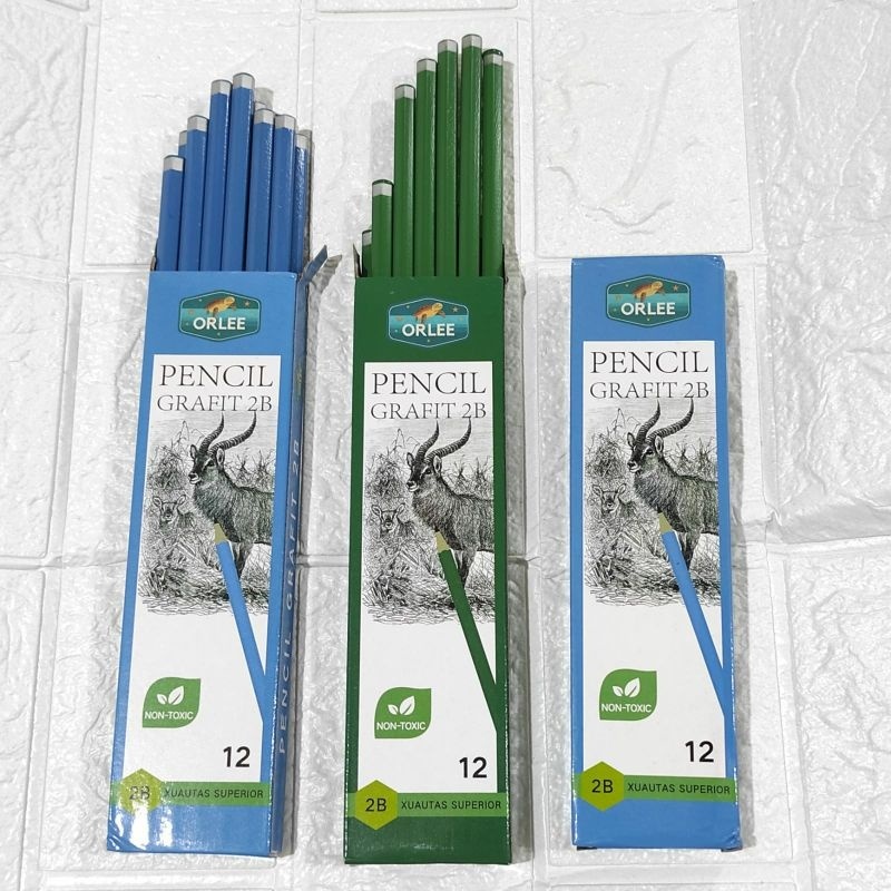 

Pensil 2B ORLEE PerPack Isi 12