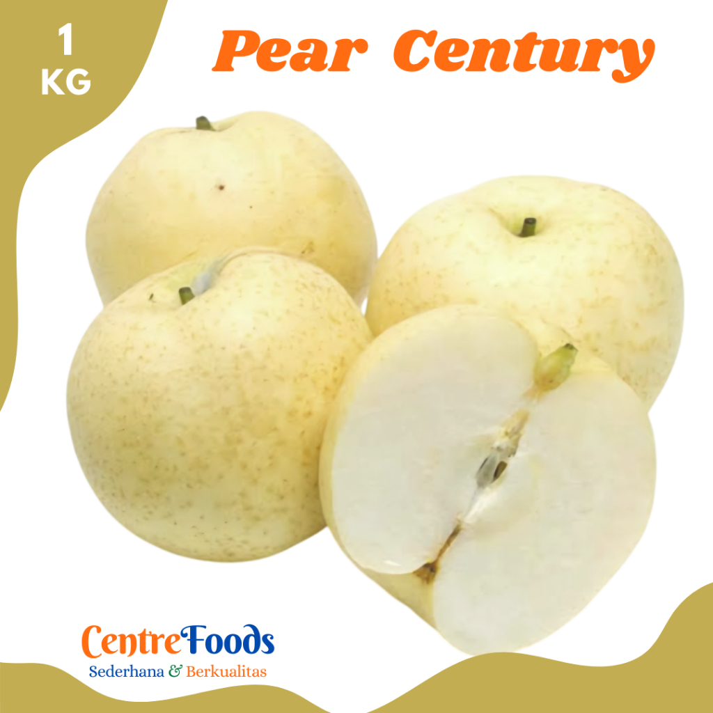 

PEAR Century - Buah Pir Century Import Fresh | 1.000gr [ Harga Per KG ]