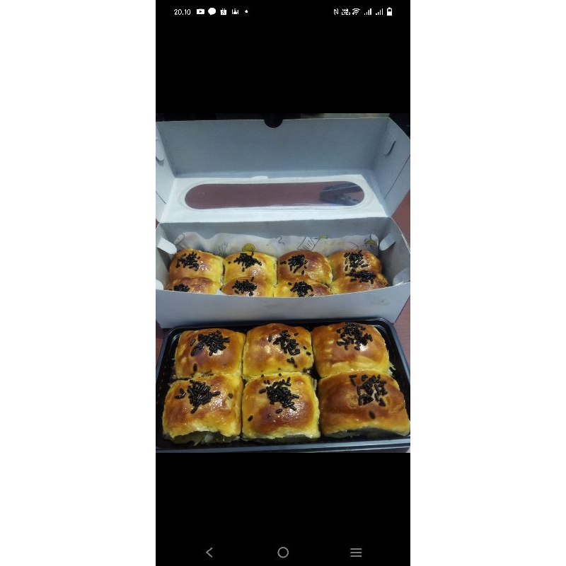 

extra packing untuk bolen pisang