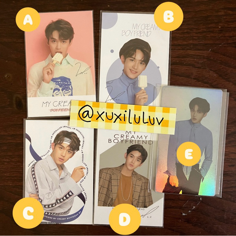 Photocard Lucas WAYV NCT ice cream pc lucas