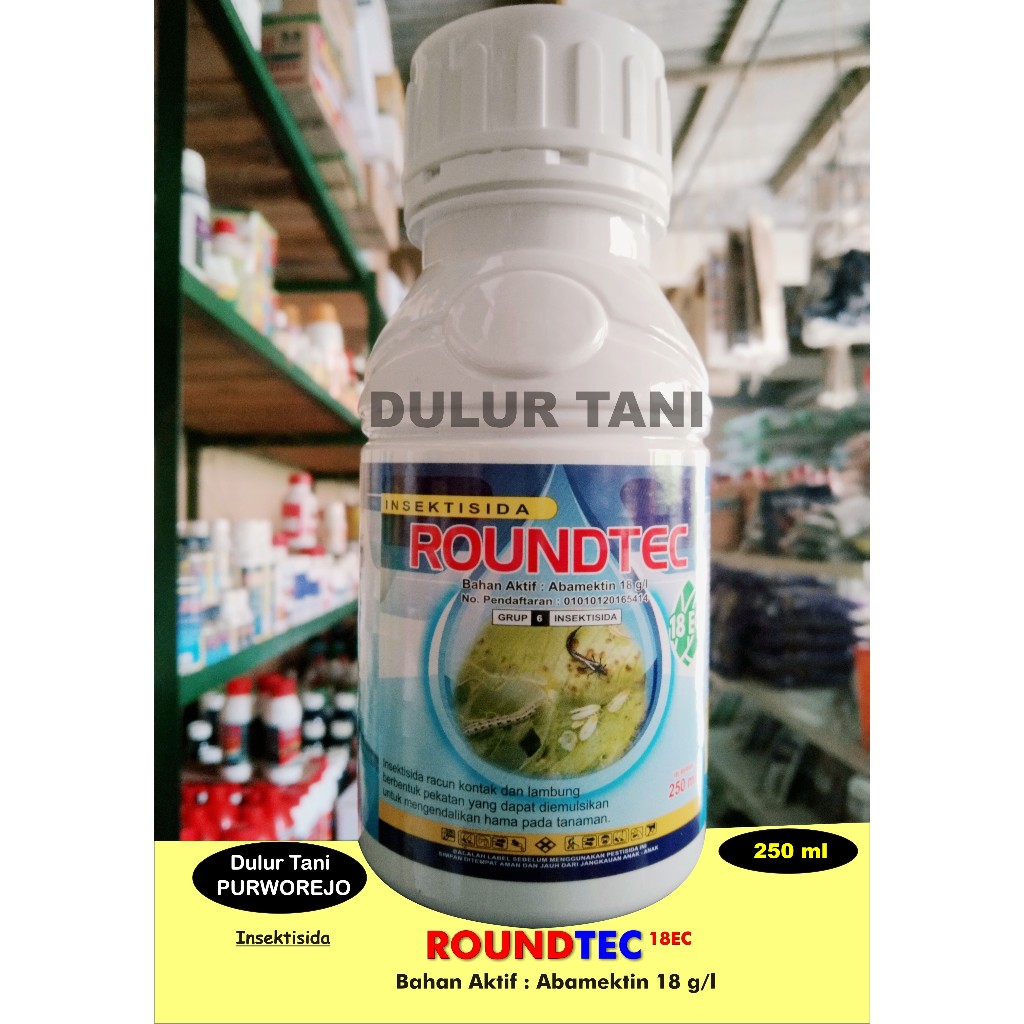 Insektisida ROUNDTEC 250 ml Abamektin 18%