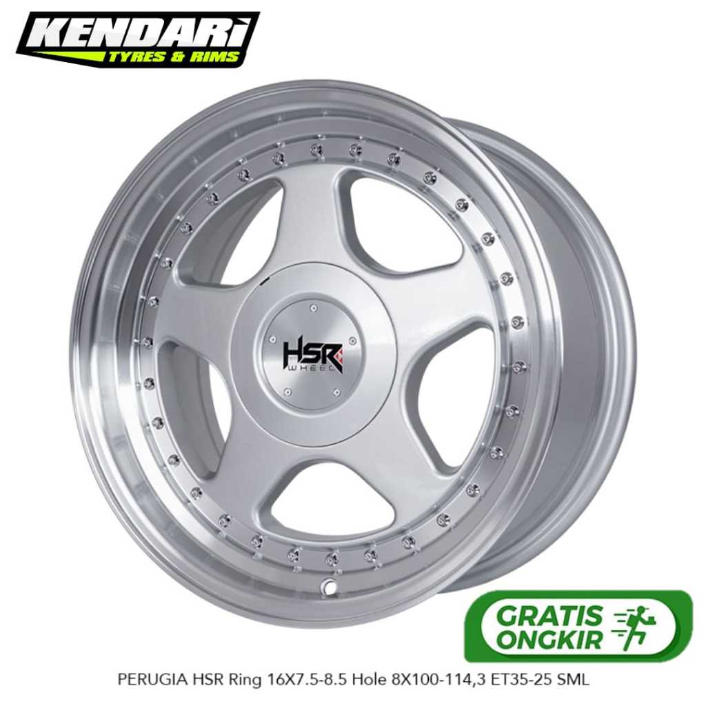 Velg Celong Ring 16 Untuk Mobil Jazz Brio Avanza HSR PERUGIA R16