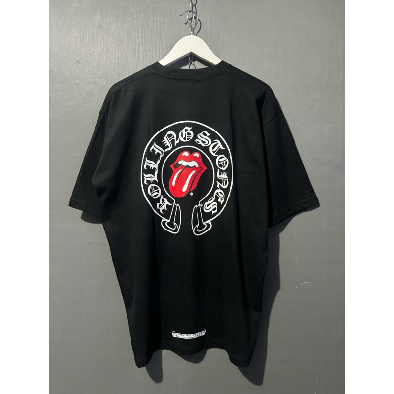 CHROME HEARTS X ROLLING STONES CH GRAPHIC TEE TSHIRT ORIGINAL SECOND USED SECONDARY CH
