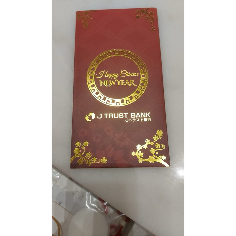 

kertas angpao J Trust Bank Happy New Year
