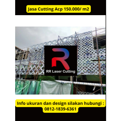 Jasa cutting acp termurah 1 lembar ( belum termasuk bahan ACP )