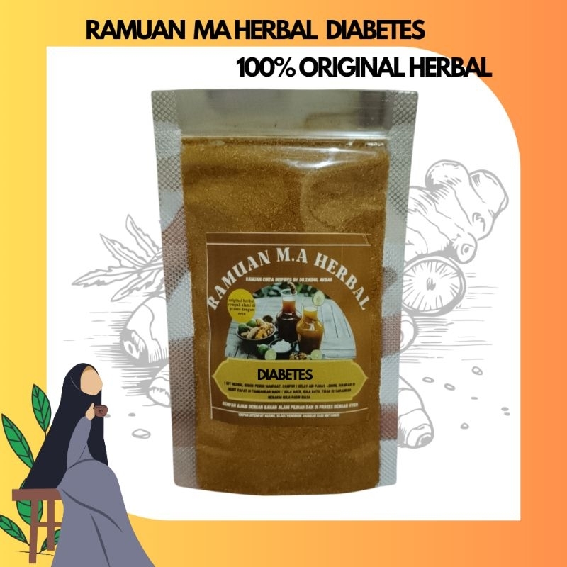 

Ramuan MA herbal DIABETES 100%original rempah tanpa pengawet