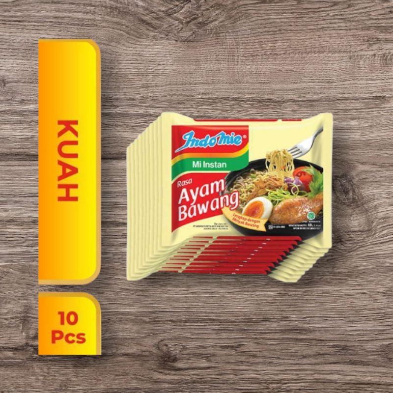 

PROMO !! INDOMIE AYAM BAWANG 10 PCS