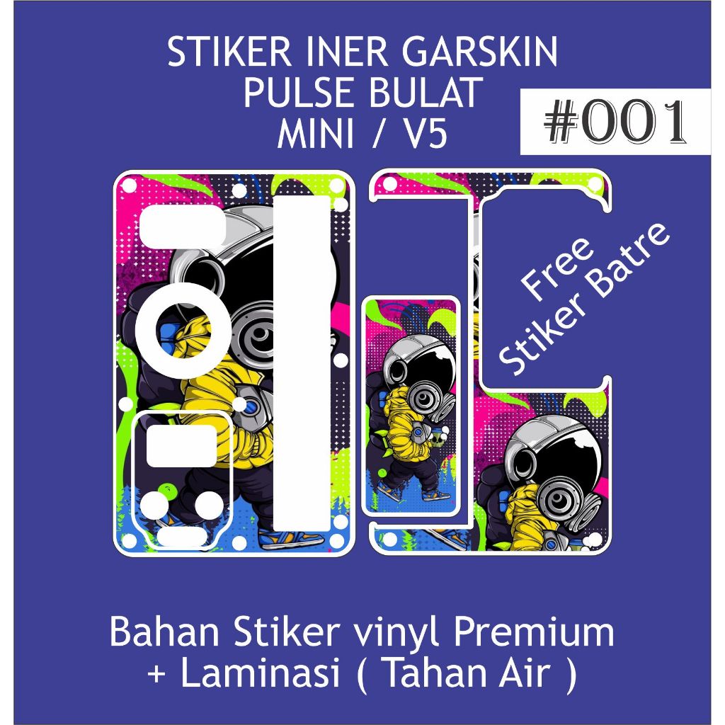 

stiker pulse mini / prokit