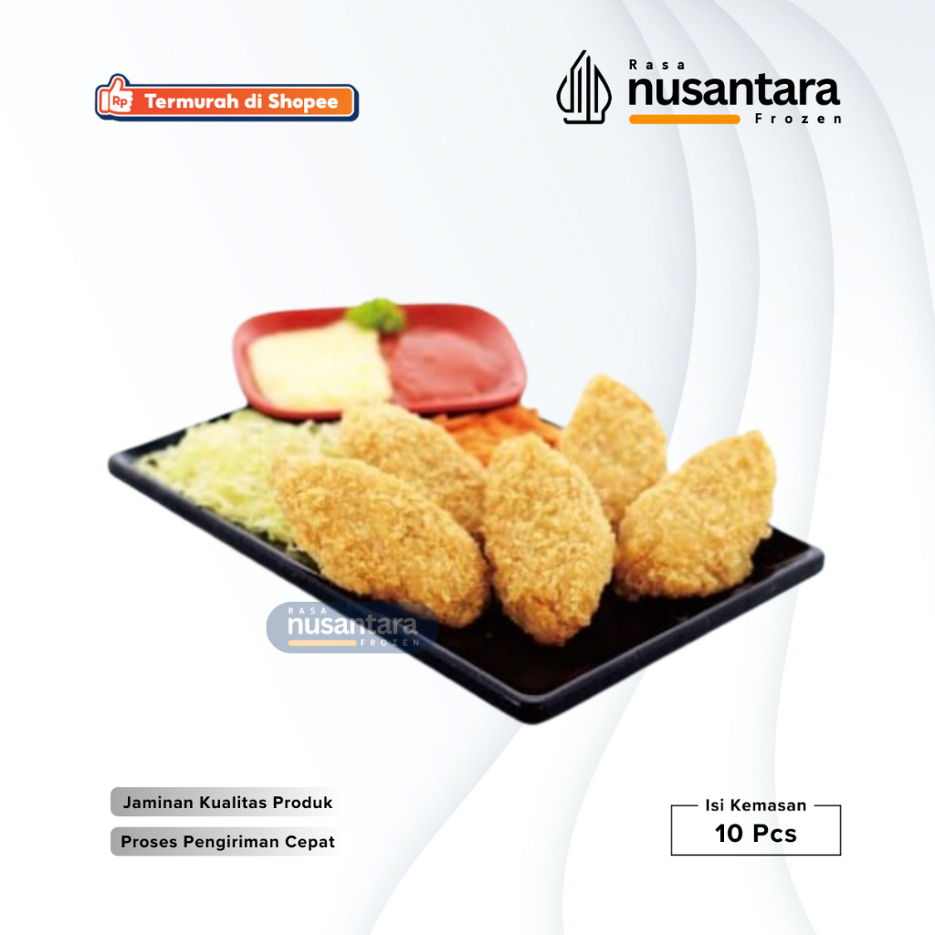 

Nugget Shrimp Roll Isi 10 Pcs | Nugget Halal dan Bergizi
