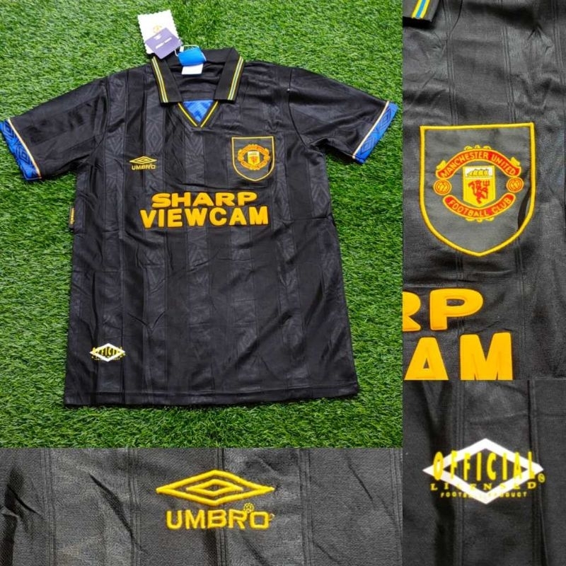 JERSEY - RETRO VINTAGE || MU KUNGFU CANTONA - GRADE ORI HIGH QUALITY CLASSIC