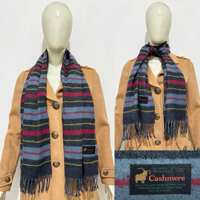 Cashmere Scarf / shawl / syal wool branded import