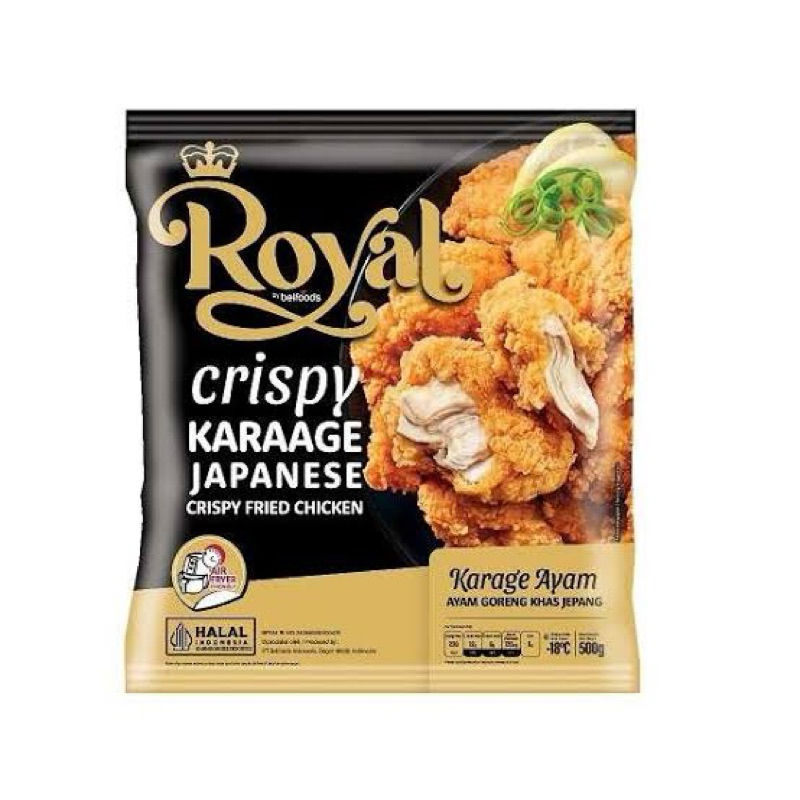 

Belfoods Royal Crispy Karage Crispy Fried Chicken 500gr