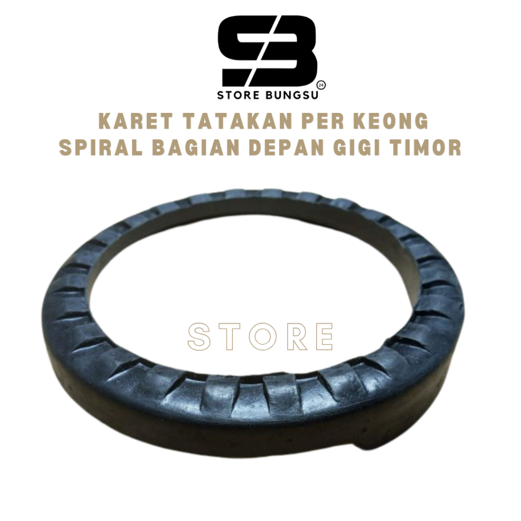 SPAREPART MOBIL Karet Tatakan Per Keong Spiral Bagian Depan Gigi Timor - Aftermarket