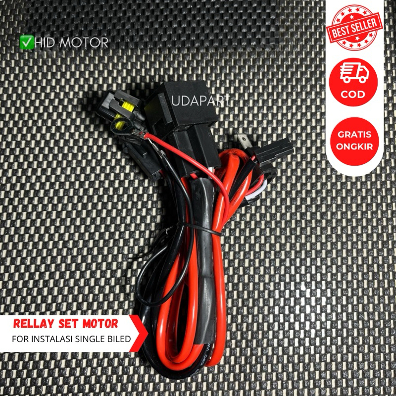 RELAY SET BILED PROJECTOR BILED MOTOR DAN MOBIL