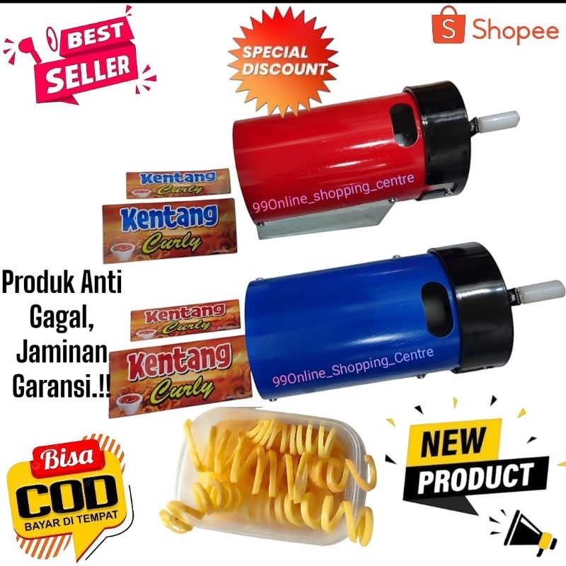 Alat Viral Pemotong Kentang Curly | Alat Pemotong Kentang Curly | Curly Potato Tool