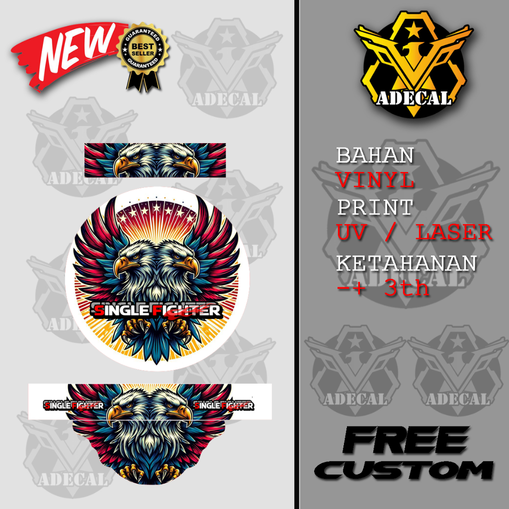 STIKER TEBOK LOVEBIRD KEREN