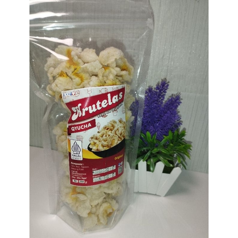 

kerupuktelurasin krupuk krutelas