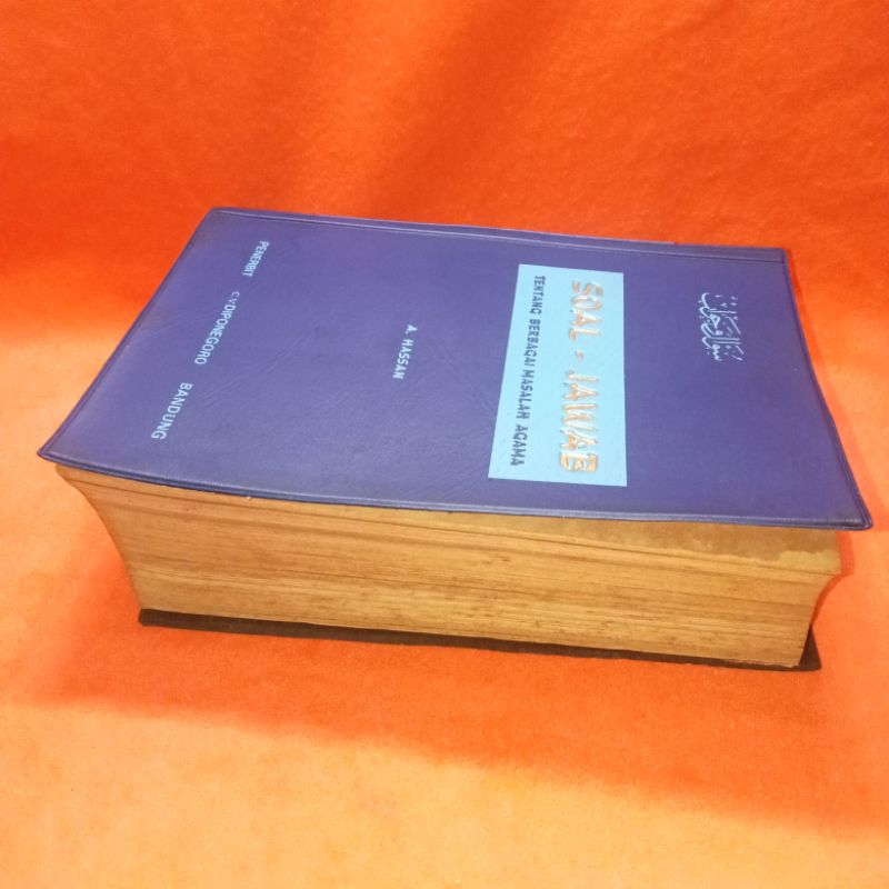 Buku Soal Jawab Tentang Berbagai masalah Agama A Hassan