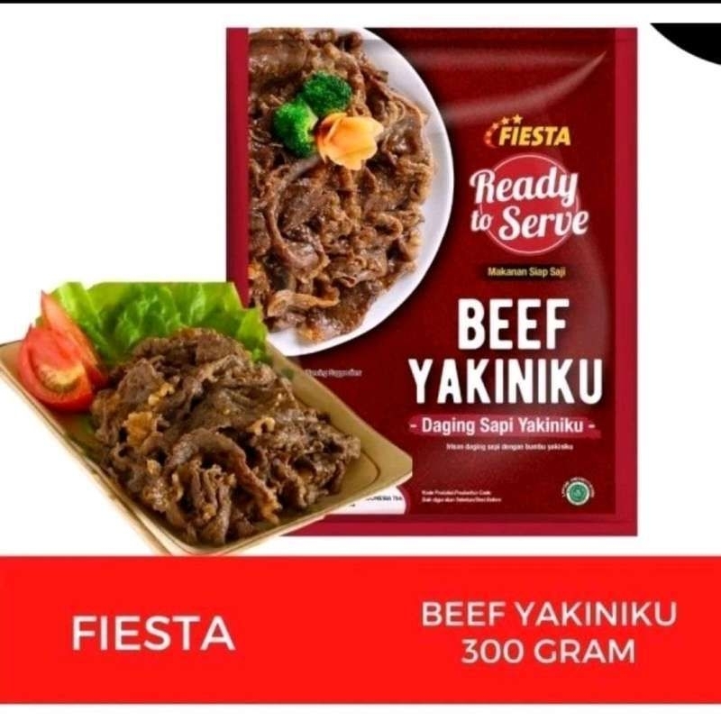 

Fiesta Beef Yakiniku (Ready to Serve) 300 gram