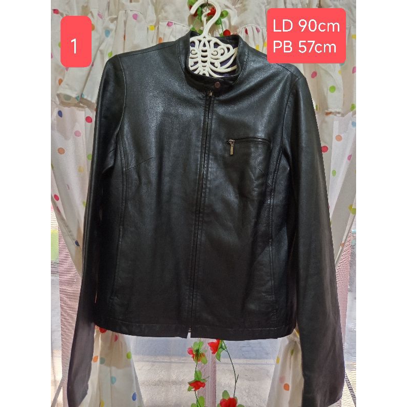 prelove jaket kulit asli sapi/jaket pria kulit second