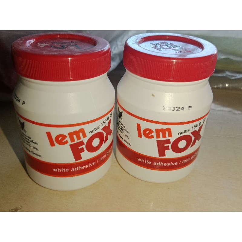 

Lem Fox Putih PVAC Botol 150 gram