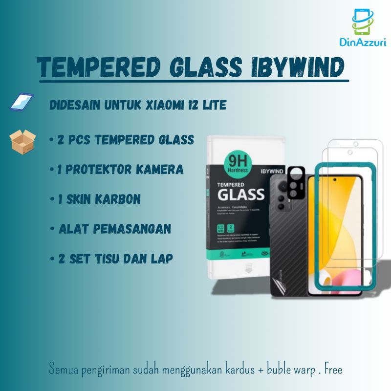 Tempered Glass Xiaomi 12 Lite - merk Ibywind