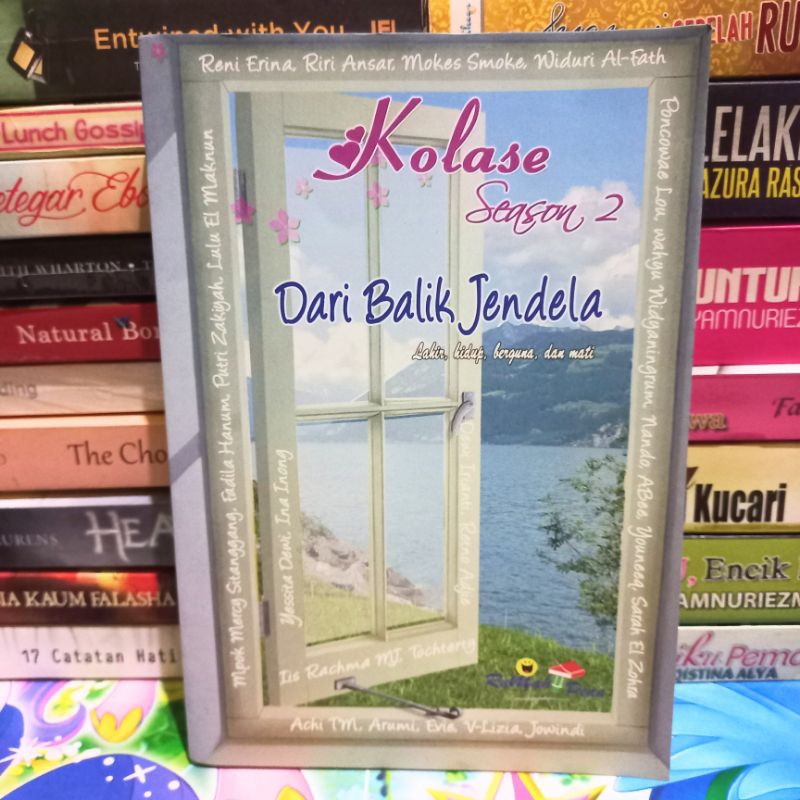 BUKU CERPEN KOLASE SEASON 2 DARI  BALIK JENDELA (ORIGINAL)