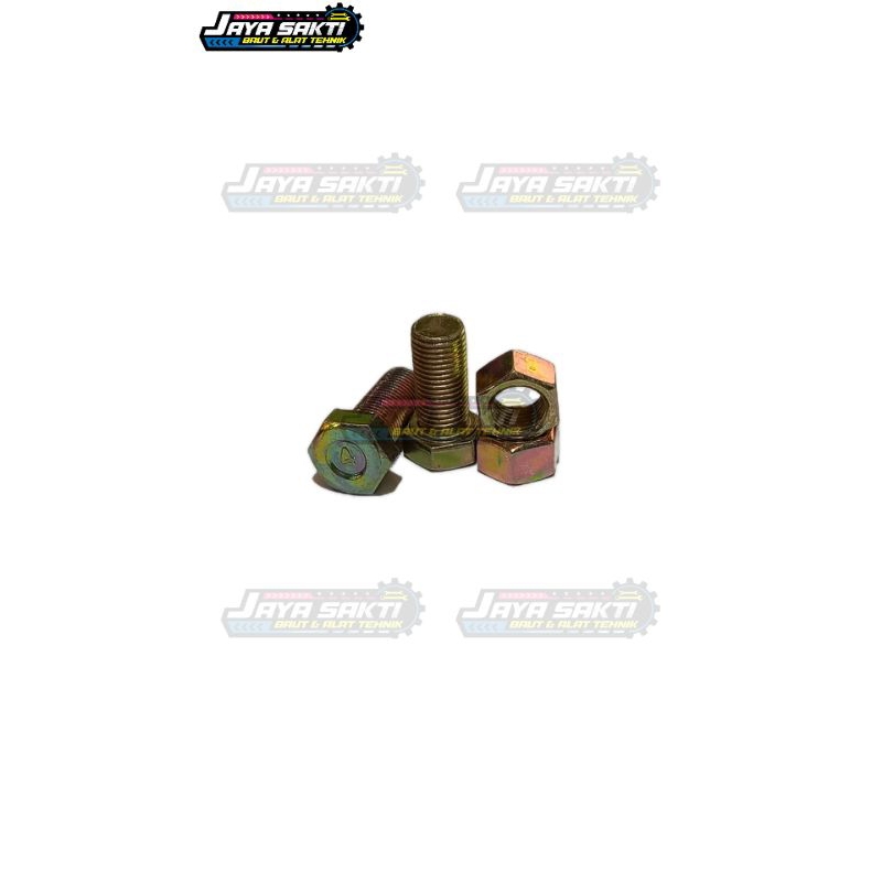 Baut BM 12MM | BAUT KUNCI 17MM | BAUT UNS KUNING