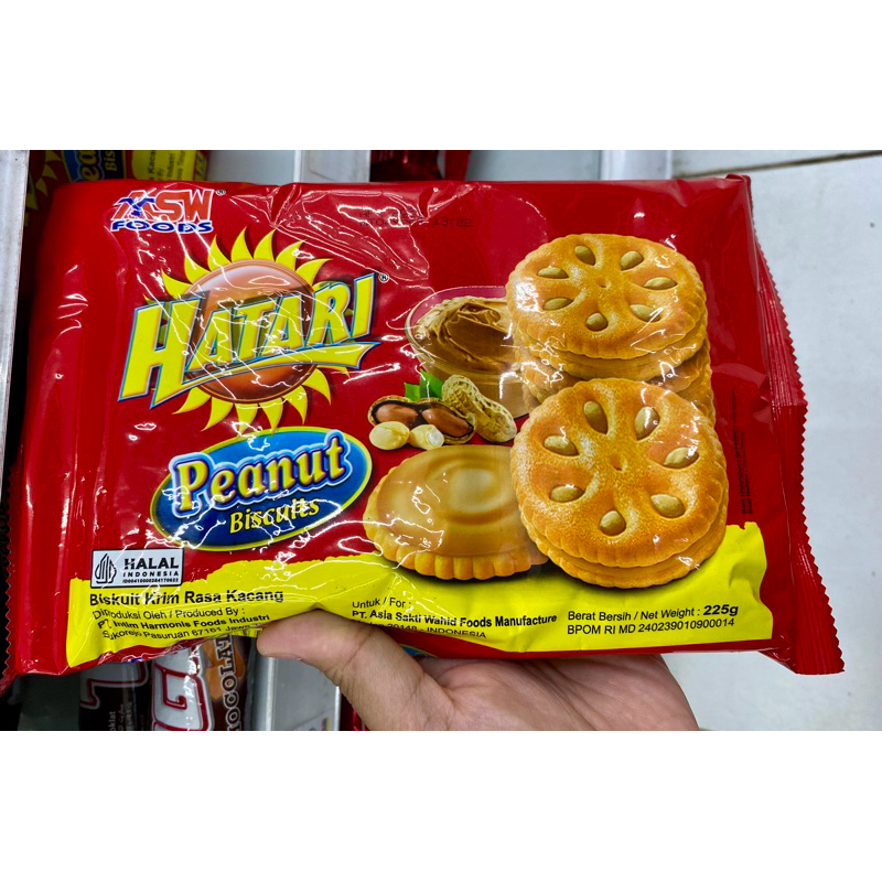 

HATARI Peanut Biscuit 225 g