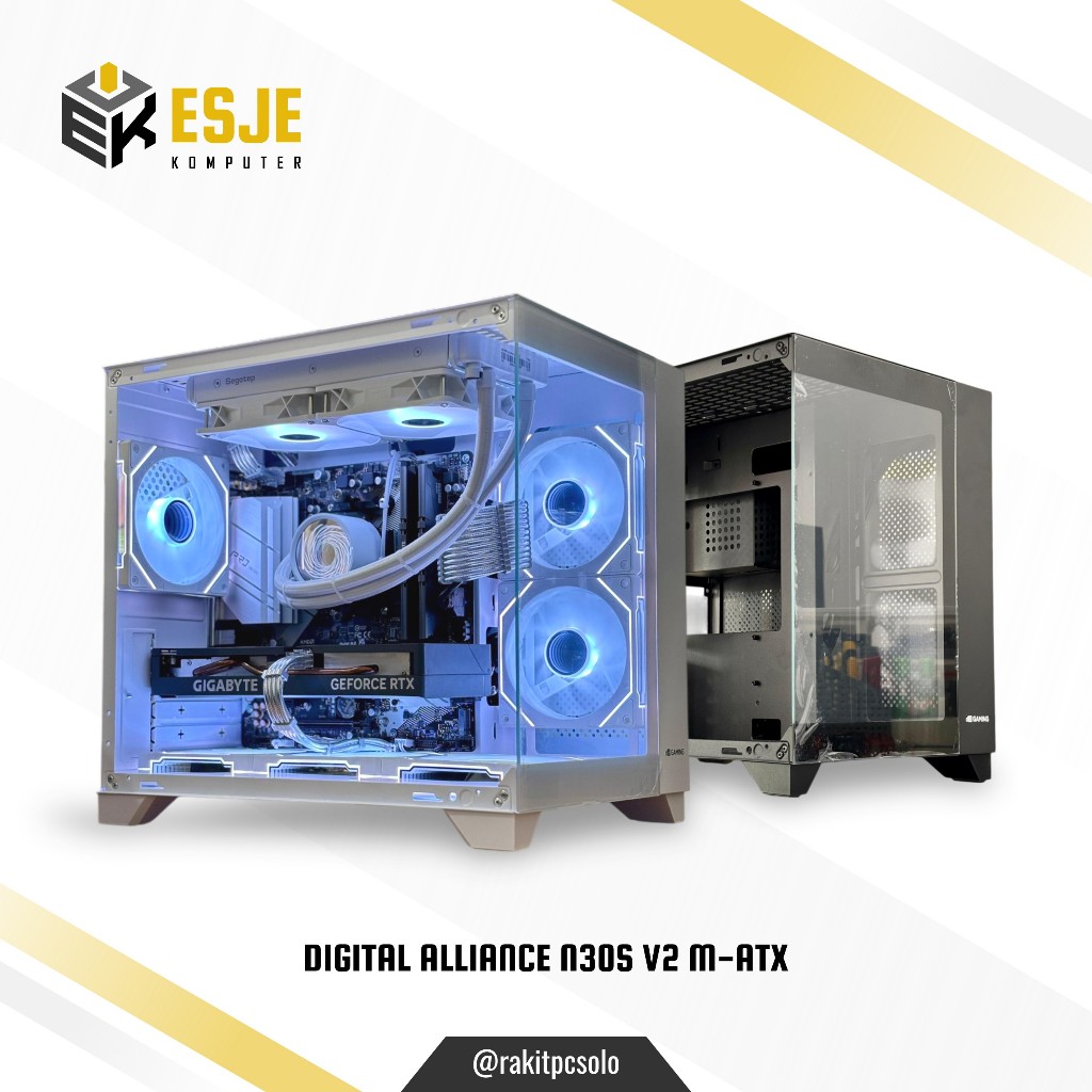 Digital Alliance N30S V2 Casing Komputer M ATX - DA PC Case N30S V2