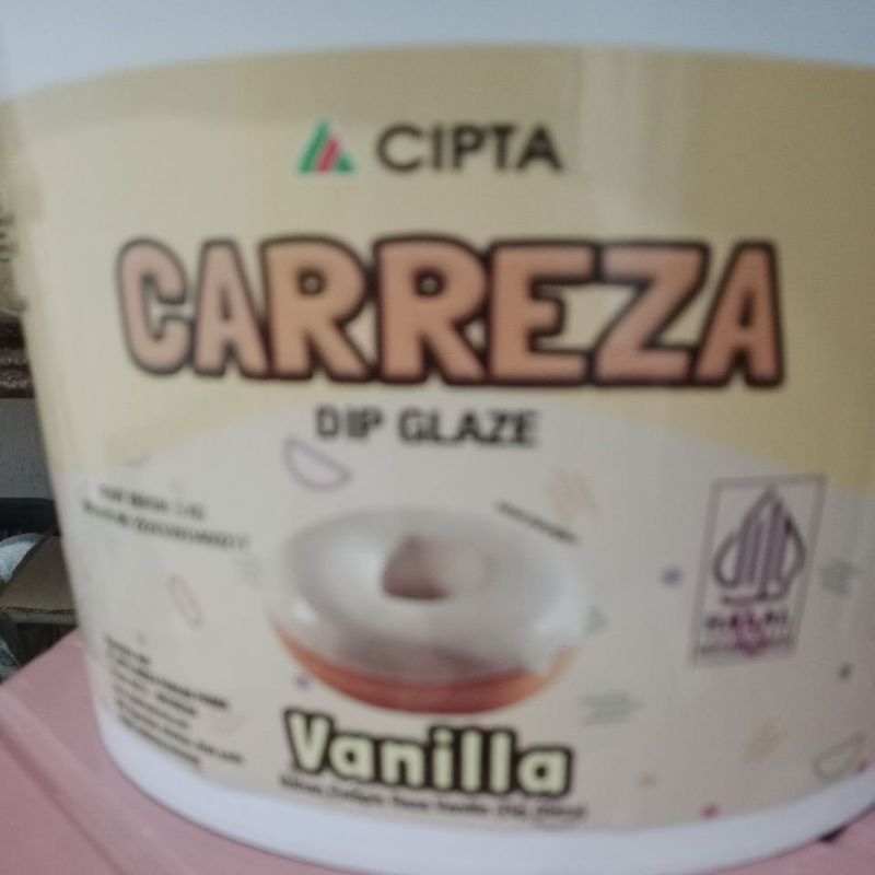 

Carreza diglaze vanilla 5kg