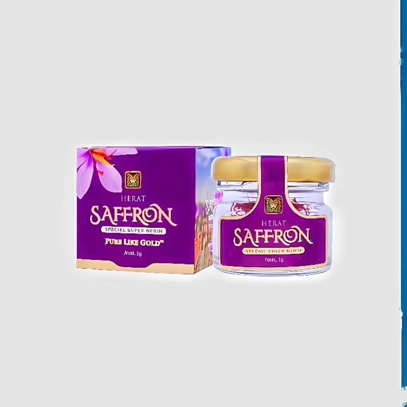 

Saffron netto 1gr Herat Saffron Bunga Safron Kwalitas Premium