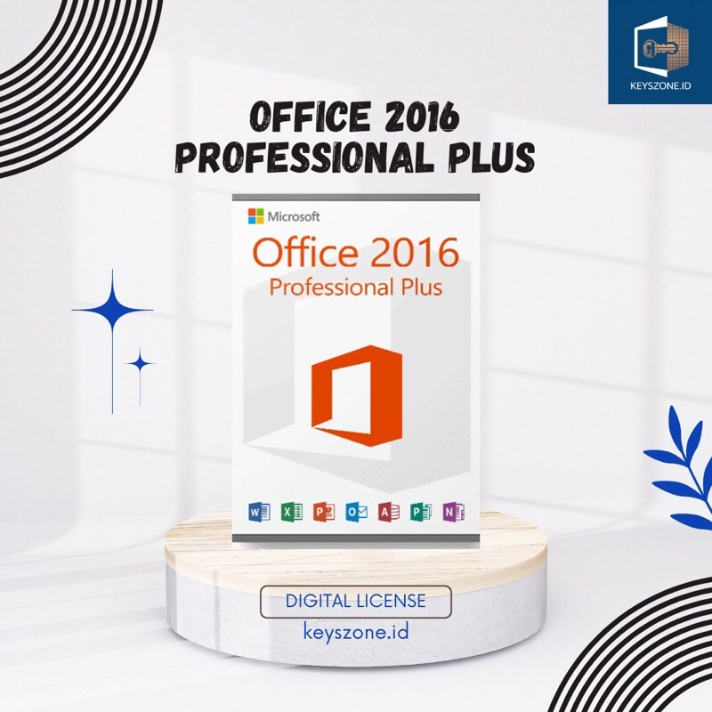 MICROSOFT OFFICE 2016 PROPLUS ORIGINAL LIFETIME LISENSI KEY