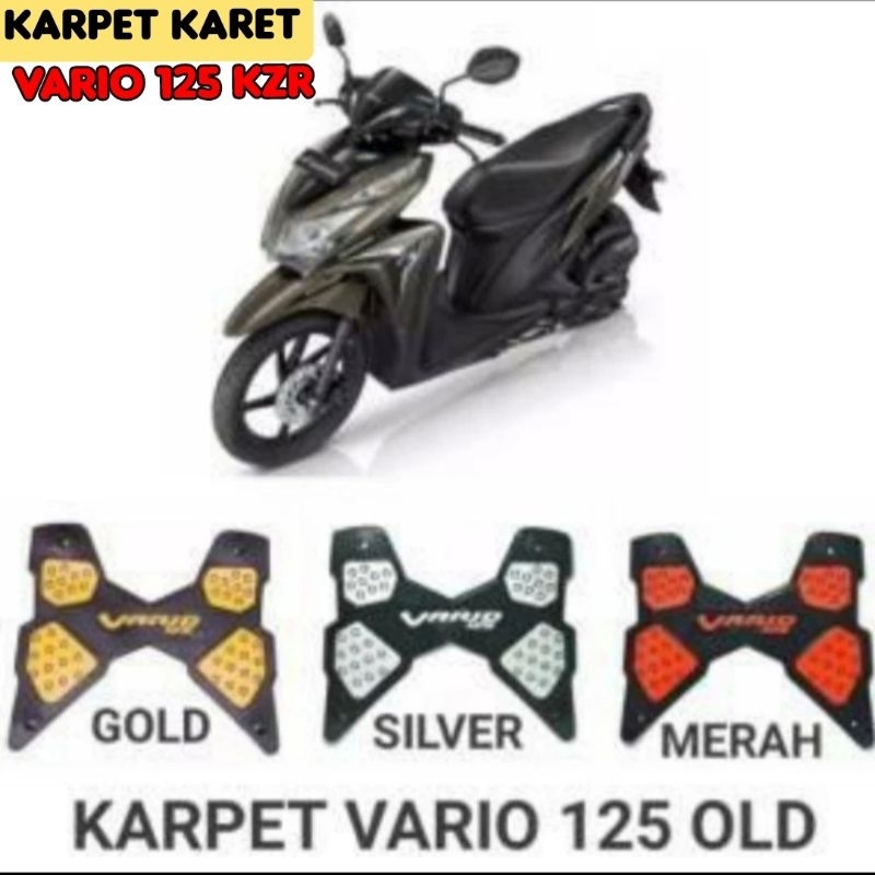 Karpet Vario 125 Fi old lama 2012 2013 2014 Karpet Vario 125 Bohlam