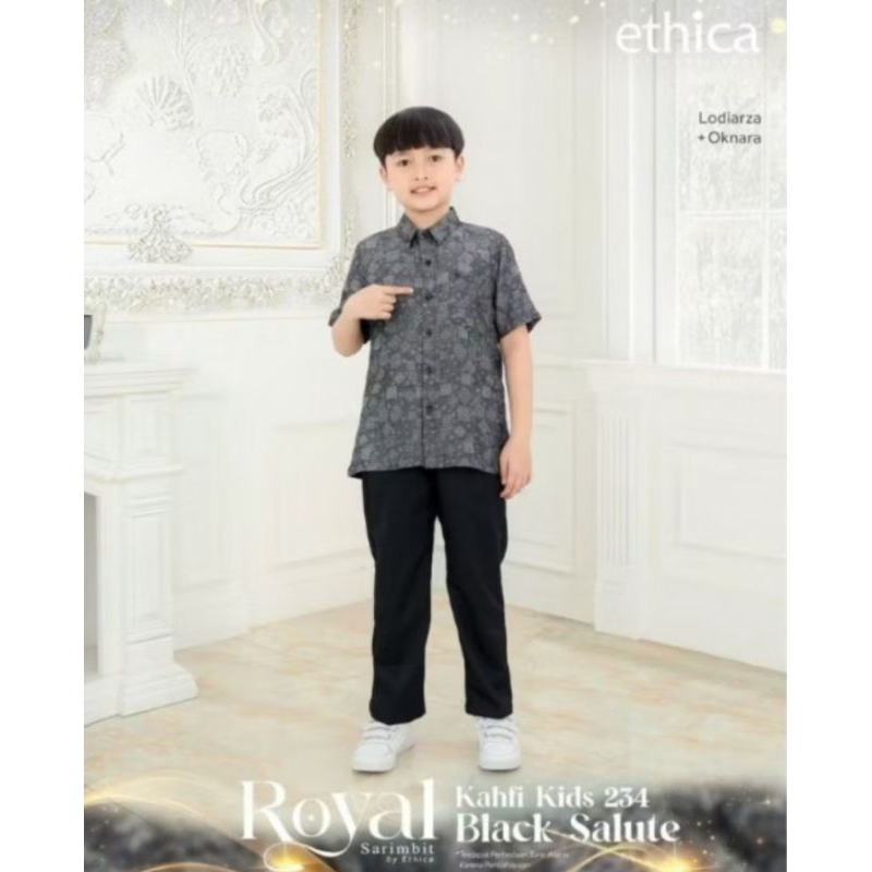Royal Sarimbit By Ethica 39 Black Salute