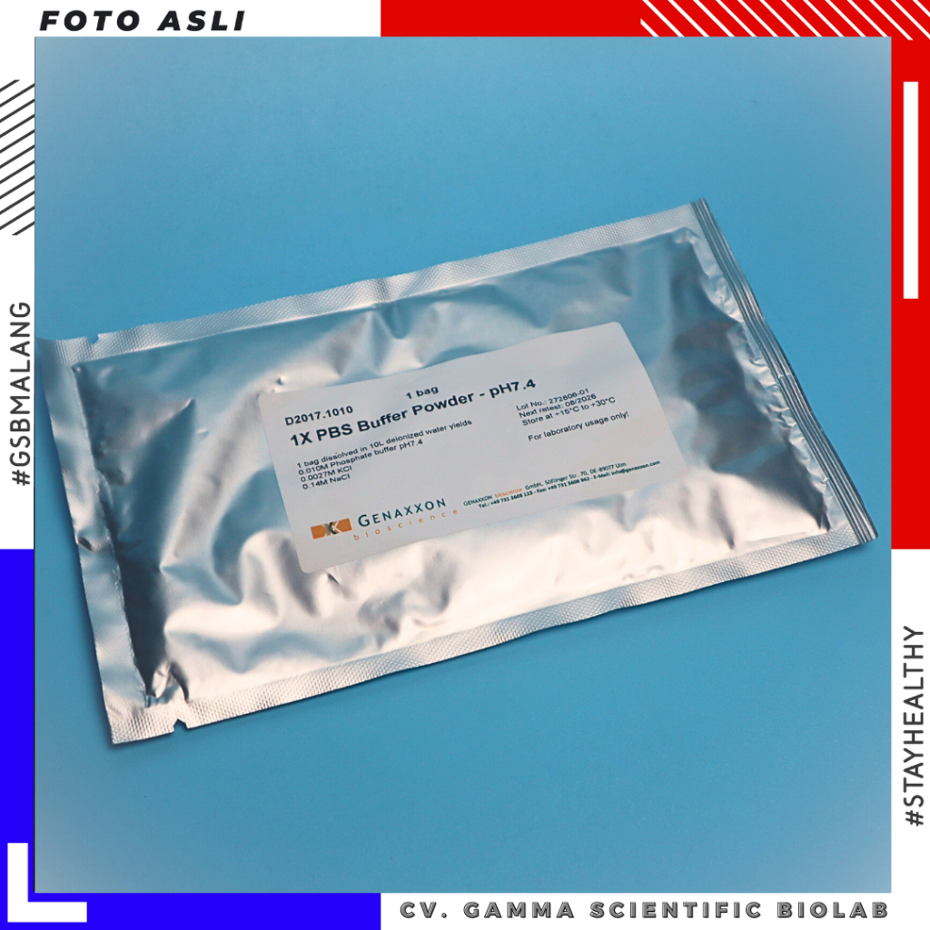 Phosphate buffered saline powder (pH7.4 - 1 bag) | Genaxxon D2017.1010