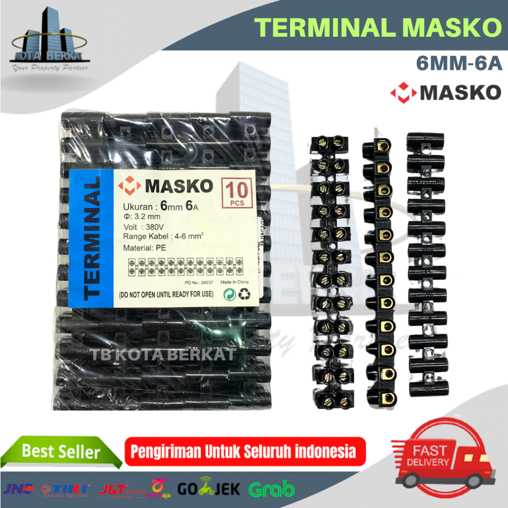 TERMINAL STRIP / TERMINAL KABEL / TERMINAL DOMINO MASKO