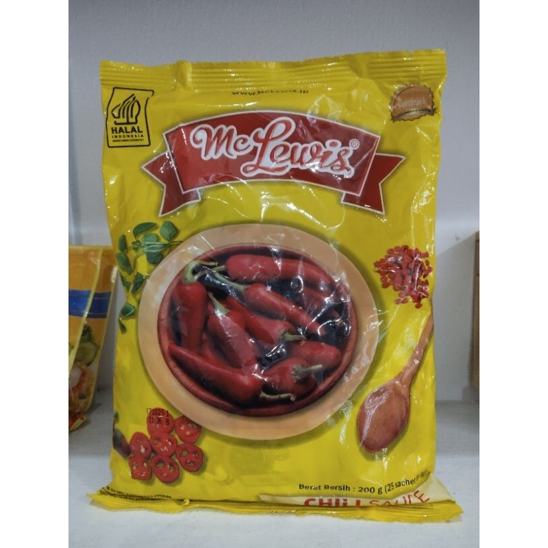 

Mc Lewis Chili Sause 25 Sachet