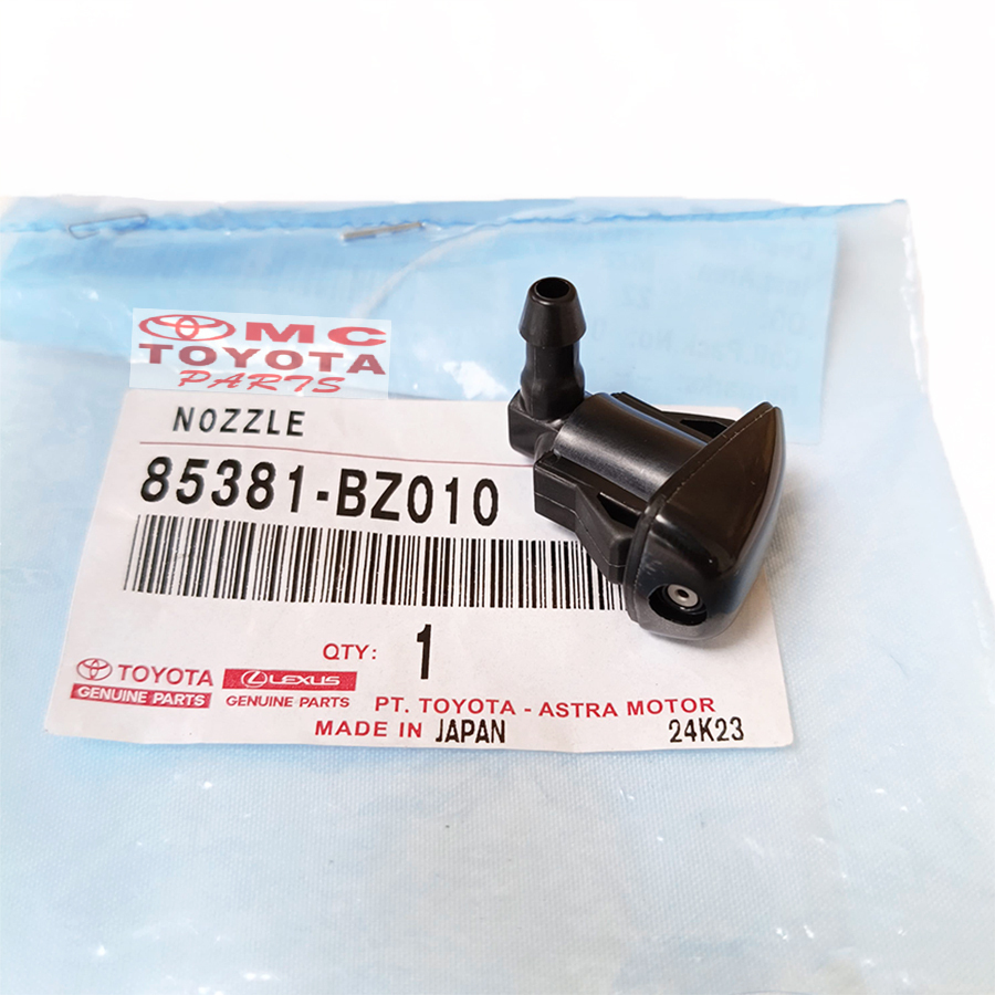 Wiper Nozzle Nozle Avanza Xenia Original Toyota 85381-BZ010 Nozzle Wiper Nozle Wiper Nozzle Washer S