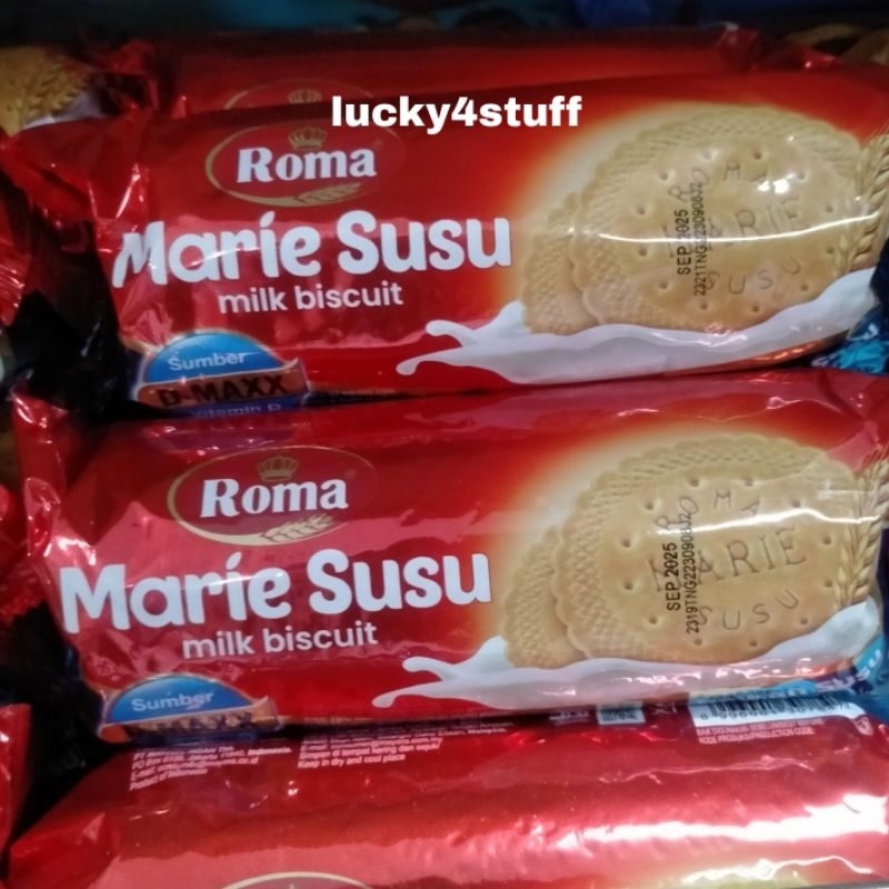 

Roma Biskuit Marie Susu 115Gr