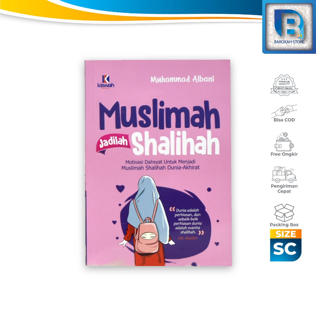 Buku Islam - Muslimah JAdilah Shalihah ( Soft Cover ) - Penerbit Zamzam