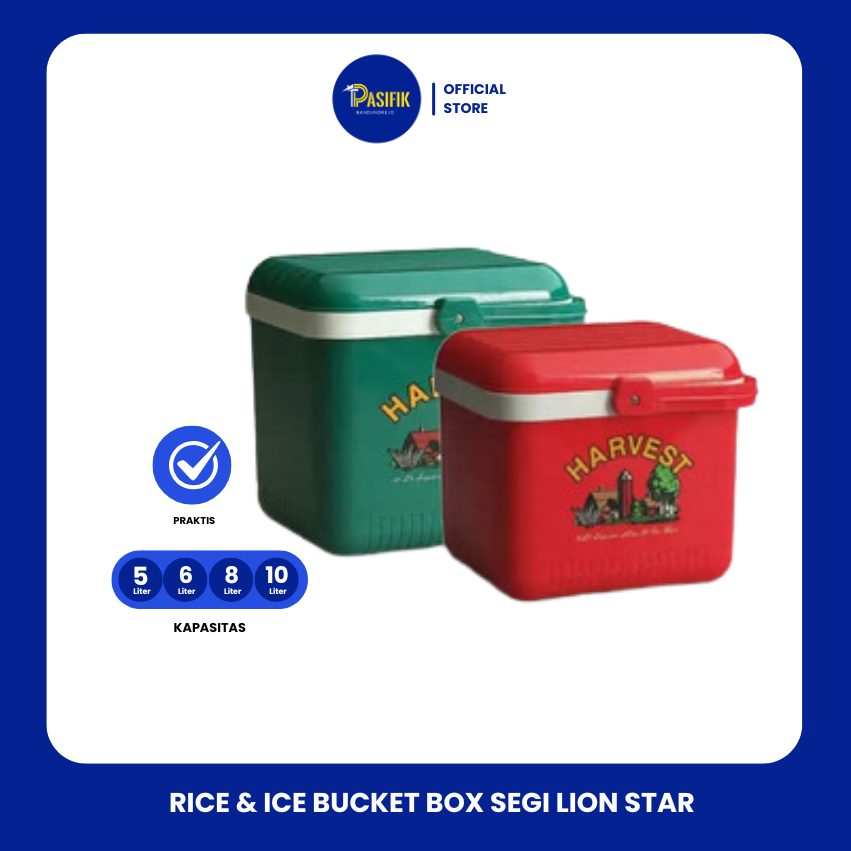 RICE & ICE BUCKET BOX SEGI LION STAR / TERMOS NASI / SEGI LION STAR
